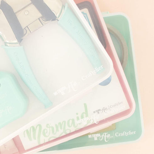 Craftelier - Set of 3 Storage and Organisation Boxes for Scrapbooking and other Craft Materials | 2 Box Sizes: Large Box 26,5 x 17,8 x 4,2 cm and ...