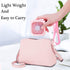 Portable Neck Fan Mini Quiet Handheld Personal Foldable USB Rechargeable Fan Operated for Home Office Outdoor Travel, 3000mAh Power Bank Hands Fre...