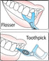 Dental Floss Picks Individually Wrapped 50 Flosser for Teeth Oral Care Advance Flosser Toothpick...
