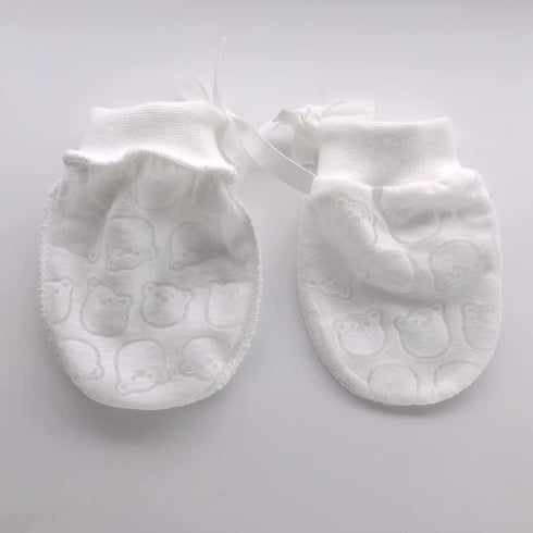 4Pairs Baby Mittens Newborn Set - No-Scratch, Breathable Baby Gloves for Boys Girls (0-6 Months)...