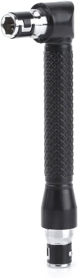 Socket Wrenches, Torque Wrenches, L Shape Wrench Driver 1/4 Inch Hex Socket Wrench Double Head for Screwdriver Bits Hand Tool, Angle Grinder Socke...