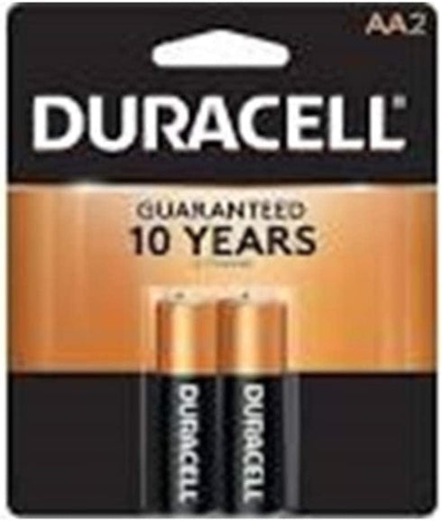 Duracell AA Alkaline Batteries 1.5v (2 Pack) MN1500 (LR6)...