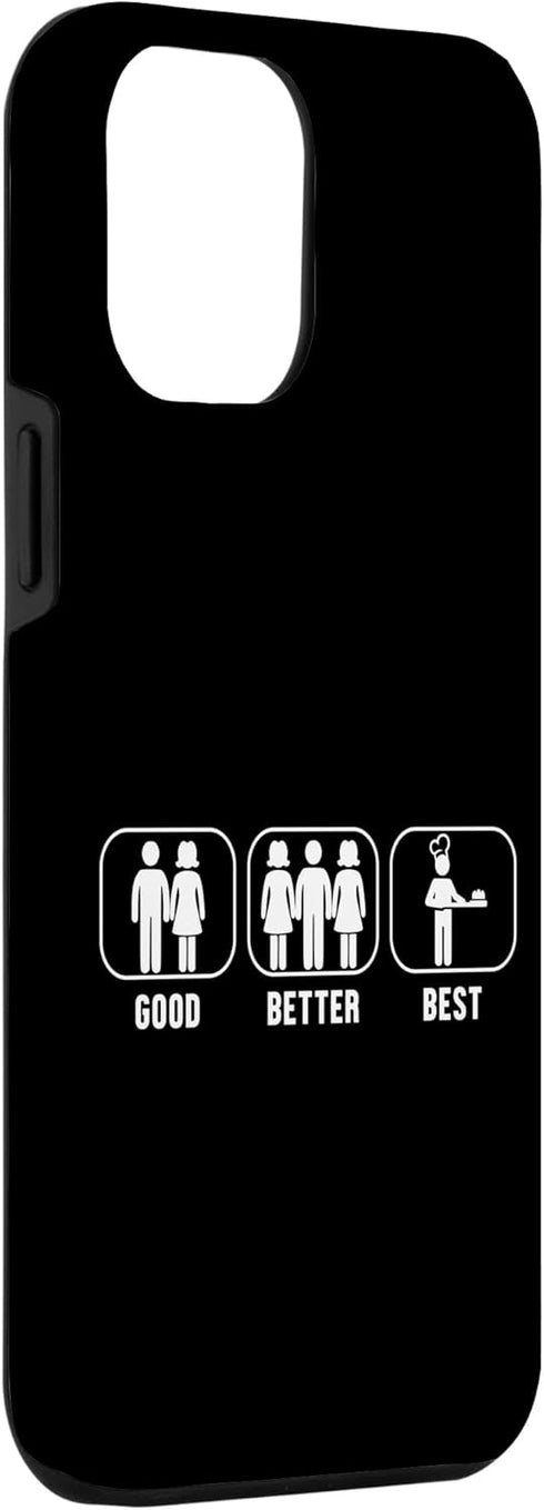 iPhone 13 Pro Max Good Better Best Bread Baking Bread Maker Lover Bread Baker Case...