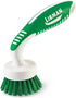 Libman Pot and Pan Scrubbing Dish Wand Scrub Brush Bundle with Curved Kitchen Brush and Two Sponge Refills...