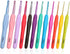 KOKNIT 12 PCS Crochet Hooks, Ergonomic Handle Crochet Hooks Set for Arthritic Hands, Comfortable Smooth Crochet Needles Extra Long Knitting Needle...