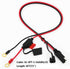 SPARKING 6FT Ring Terminal Cable - SAE to O Ring Terminal Harness Quick Connect/Disconnect Assembly, 10A Fuse (6FT)...