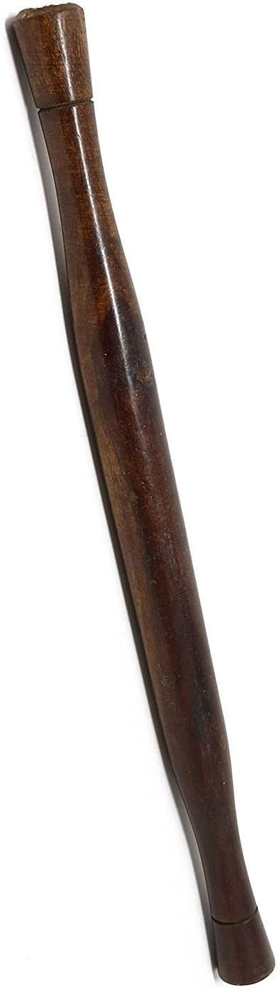 Wooden Belan Rolling Pin Roller Handmade Wooden Rolling Pin Made In India Roti Chapati Paratha and more Chapati Maker Belan 14 Inch Long...