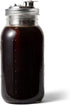 Jarware Cold Brew Coffee Maker and Tea Infuser Lid For Wide Mouth Mason Jars,Black...
