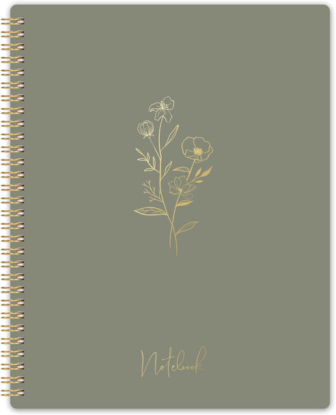 Spiral Notebook - College Ruled Notebook, Notebook Journal, 8.5'' x 10.5'', 55 Sheets/110 Pages, Journal for Women, Journal with Spiral Bound, Inn...