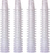 100 Pack 1 Inch Net Pots,Garden Slotted Mesh Net Cups Basket Hydroponic Pots Plant Nursery Pots for Hydroponics...