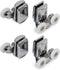 Stainless Steel Shower Door Wheels 23mm Shower Door Rollers (2top +2bottom)...
