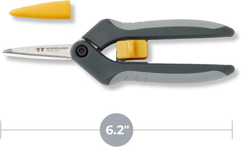 Co. Heavy Duty Nano Tip Snip, Stainless Steel Blades, Hydroponic Snip, Bud Leaf Trimmer, Flower Pruning Cutter, Bypass Herb Harvesting, Rose Garde...