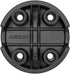 ARKON Mounts SPAMPSCBL Round Mounting Spacer Plate for Cord and Cable Management - 4-Hole AMPS Compatible...