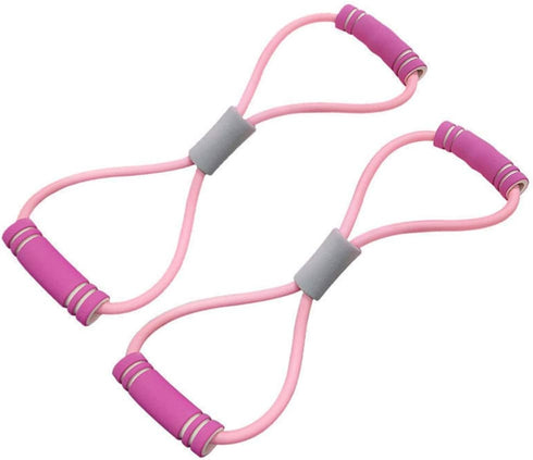 BESPORTBLE Figure 8 tensioner Stretch Band Exercise Bands Resistance Yoga Stretching Straps Yoga Band Elastic Rope Sports Equipment Pull Rope tubi...