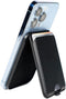 Magnetic Leather Phone Wallet Holder for iPhone,Compatible with iPhone MagSafe Wallet Stand for iPhone 14/13/12 Series with Magsafe or Phones with...