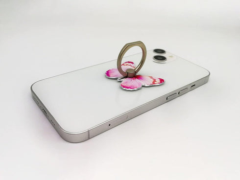 Cute Butterfly Cellphone Stand Set,Kawaii Ring Holder Grip For Girls and Women,Compatible with iPhone,Samsung Galaxy,iPad,Tablet and other Phones ...