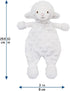 Baby White Lamb Soft Stuffed Animal Security Blanket, Plush Sheep Character Lovey Blanket, Baby Shower/Nursery Gift, Cuddly Newborn, Infant, Toddl...