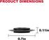 48-38-0010 Copper Pipe Cutting Wheel 4-Pack Fits For Milwaukee 12-volt Copper Tubing Cutter Model 2471...
