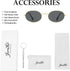 JOVAKIT Retro Oval Sunglasses for Women Vintage Trendy 90s Small Sun Glasses Classic Oval Shades Metal Frame Eyewear...