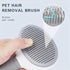2pcs Dog Brush, Cat Brush, Dog Hair Brush, Pet Grooming Brush, Self-cleaning Slicker Brush ..AND.. Silicone Dog Bath Brush, Pet Hair Removal Tool ...