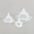 15 Pack Flower Pot Hole Mesh Pad Plastic Cone Bottom Grid Gasket Drain Mat Cover Drainage Screen for Plants Bonsai Gardening Breathable Hydrophobi...