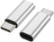 BabyElf USB-C to Lightning Adapter, 2 Pack Only Charging USB C Male to Lightning Female Adapter Compatible with iPhone 15 Series Galaxy S23 Note 2...
