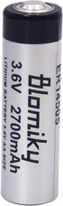Blomiky 4 Pack 3.6V 2700mAh ER14505 Lithium AA Size Li-SOCL2 Battery for Smart Electronic Sensor Gas Water Meter 14505 4...