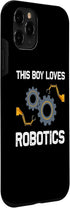 iPhone 11 Pro Funny Robotics For Boys Kids Robots Engineering Robot Lovers Case...