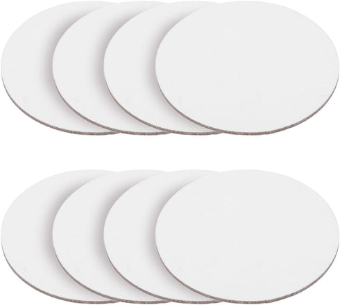 8PCS 10CM Round Canvas Drawing Board Premium Art Painting Board Artist Round Shape Canvas Board Oil Paint Canvas Sketchpad canvases for painting,a...