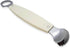 8¾" Long 2 Blades White Plastic Handle Coconut Grater - Vintage Traditional Thai Style Kitchen Tool Easy to Use Portable Stainless Steel Shredder ...
