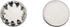 12PCS Round Steel Removable Seal Knockout Seal Electrical Box Knockout Plugs for Closure Unused Box Outlets...