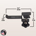 Gator Frameworks GFW-HP-HANGERDESK Headphone Hanger For Desks...