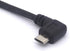 Mini USB Female to Micro USB Left Cable Cord - 90 Degree B Micro USB Male to Mini Female Connector Adapter for MP3 Camera (Left)...