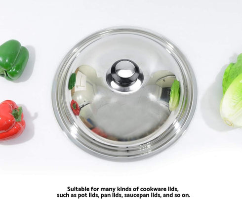Raguso Lid Knob Heat-Resistant Pot Pan Lids Knob 5Pcs Universal Kitchen Home Cookware Lids Lifting Handle Replacement Parts Containerlid...