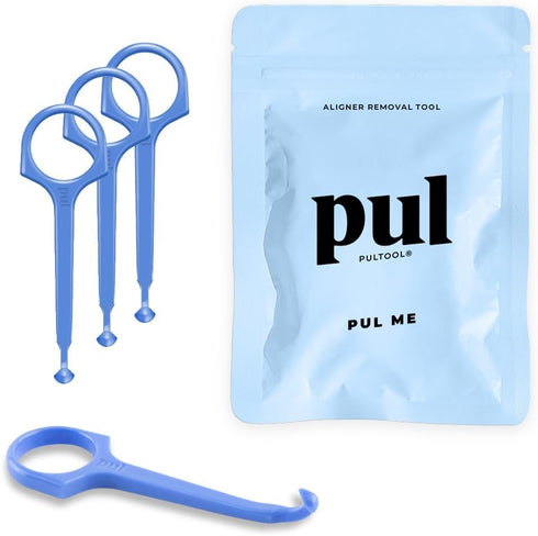 PUL Clear Aligner Removal Tool Compatible with Invisalign Removable Braces & Trays, Retainers, Dentures and Aligners - Hygienic Oral Care Accessor...
