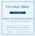 10 OZ. Crystal Skin At home Facial Scrub Crystals Mini Microdermabrasion. Natural Exfoliator remove wrinkles, blemishes, Acne, Smooth skin, Anti a...