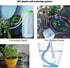 ORIMERC 200 Pcs 2 x 2 inch Plant Pot Drainage Hole Mesh Pad Screen with 30 feet Self Watering Hydroponic Wick Cord DIY Vacation Automatic Waterer ...