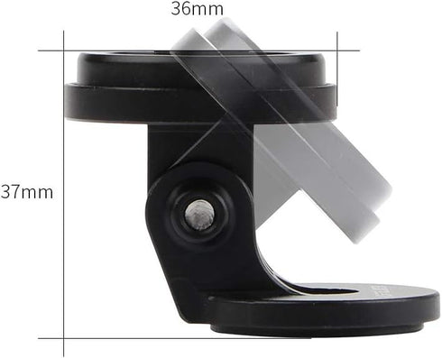 Angle Adjustable Bike Computer Mount - Stem Top Cap Holder Compatible with Garmin Edge, Wahoo Elemnt, Bryton, Cateye...