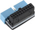 5PCS USB 3.0 19-Pin Motherboard Connector Internal Header, Male to Female Extension Adapter Down Angled 90 Degree for Motherboard Mainboard, Multi...