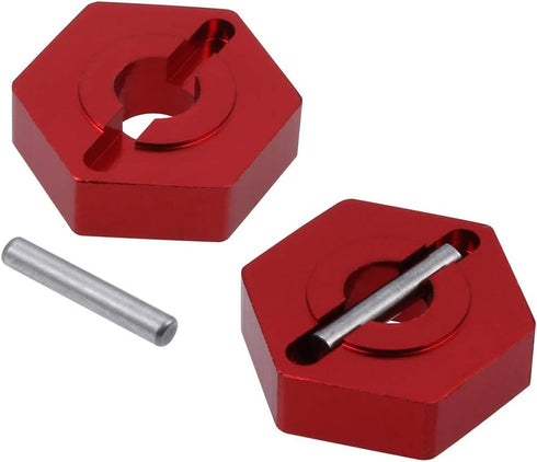 RC Aluminum Wheel Hubs Hex Driver Adapter for 1/16 Slash E-Revo Summit, Upgrade 7154...