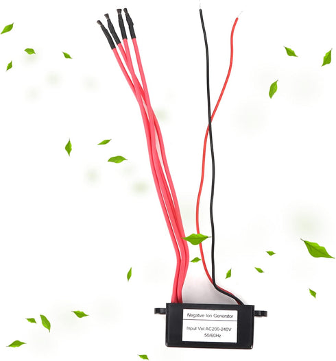 Negative Ion Generator, Home Anion Negative Ion Generator Ionizer Module Mini Air Purifier 4 Negative Line for Refrigeration Air Purifiers (AC200 ...