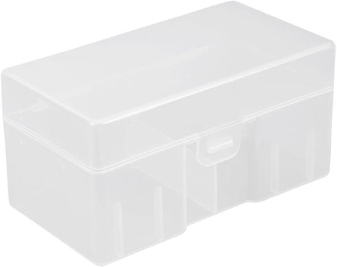 uxcell Hard Plastic Large Battery Storage Box Holder Organizer Protective Container for 12 x 9V Batteries...