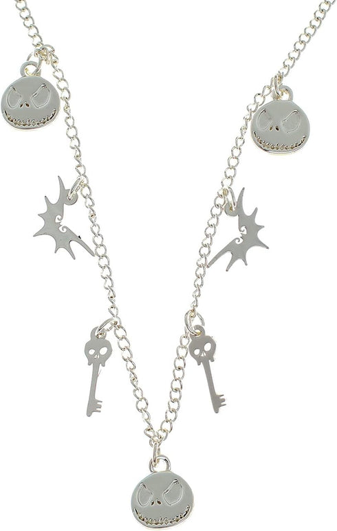 Disney Nightmare Before Christmas Petite Charm Collar Choker Necklace...
