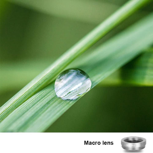 Silver 3 in 1 Cell Phone Camera Lens Kit Wide Angle Macro Fisheye Lens Universal for Smart Phones iPhone Samsung Android(Silver)...