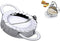 New Stainless Steel Ravioli mould Dumpling Maker Wrapper Pierogie Pie Crimper Pastry Dough Press Cutter Kitchen Gadgets (M 4inch)...