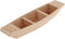 Kisangel 1pc Miniature Wooden Boat Wooden Boat Unfinished Boat Wooden Mini Wood Boat Wooden Row Boat Unfinished Wood Boat Outdoor Toys Oars Canoe ...