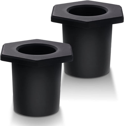 SAVITA 2pcs Table Umbrella Hole Ring, Outdoor Patio Table Umbrella Hole Insert Plug Silicone Umbrella Replacement Parts for 2-2.5 Inch Patio Table...