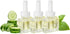 Scent Fill 100% Natural Cucumber Basil Plug in Air Freshener, Scented Oil Refills, 3 Refills...