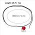 FunBoat Chunky Puffy Heart Necklace - Queen of Hearts Accessories - Big Glass Heart Goth Choker Pendant Necklace for Girls Teens Women...