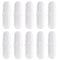 Magnetic Stir Bars,10 Pcs PTFE Magnetic Stirrer Mixer Stir Bar, 20 mm/ 0.8 Inch White Laboratory Stirrer Mixer Bar (10)...